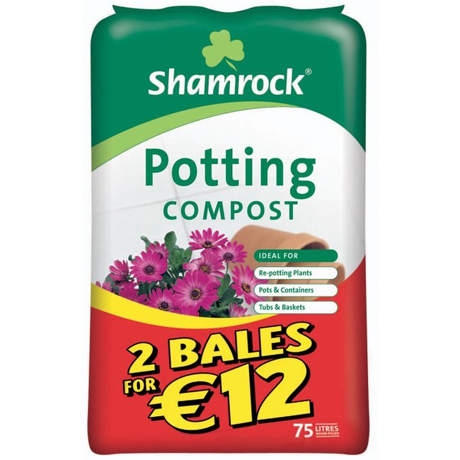 Shamrock Potting Compost 75 Litre