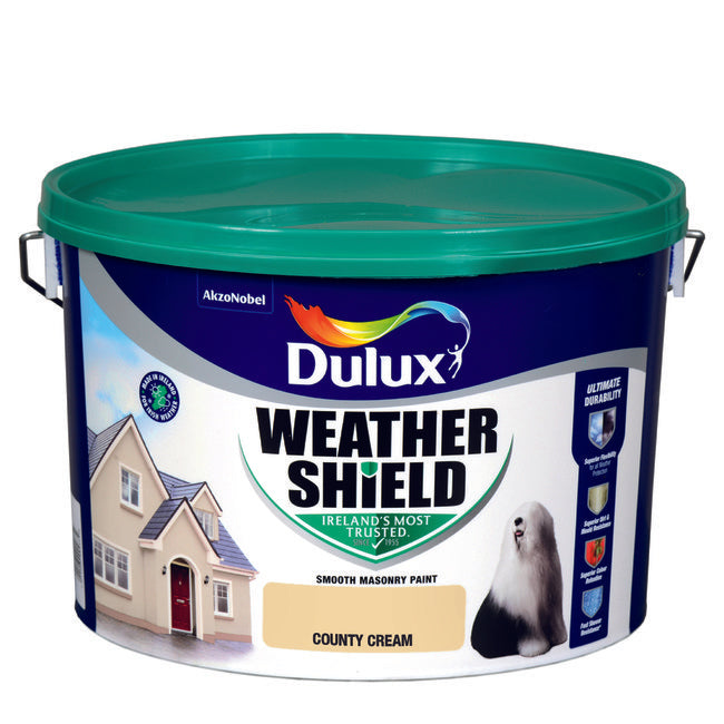 Dulux Weathershield County Cream 10L