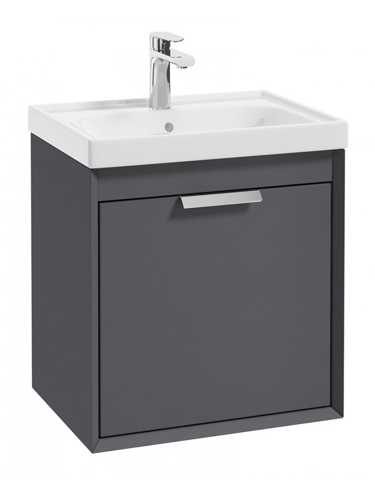 Fjord Wall Hung Midnight Grey Vanity Unit 500mm / 600mm / 800mm