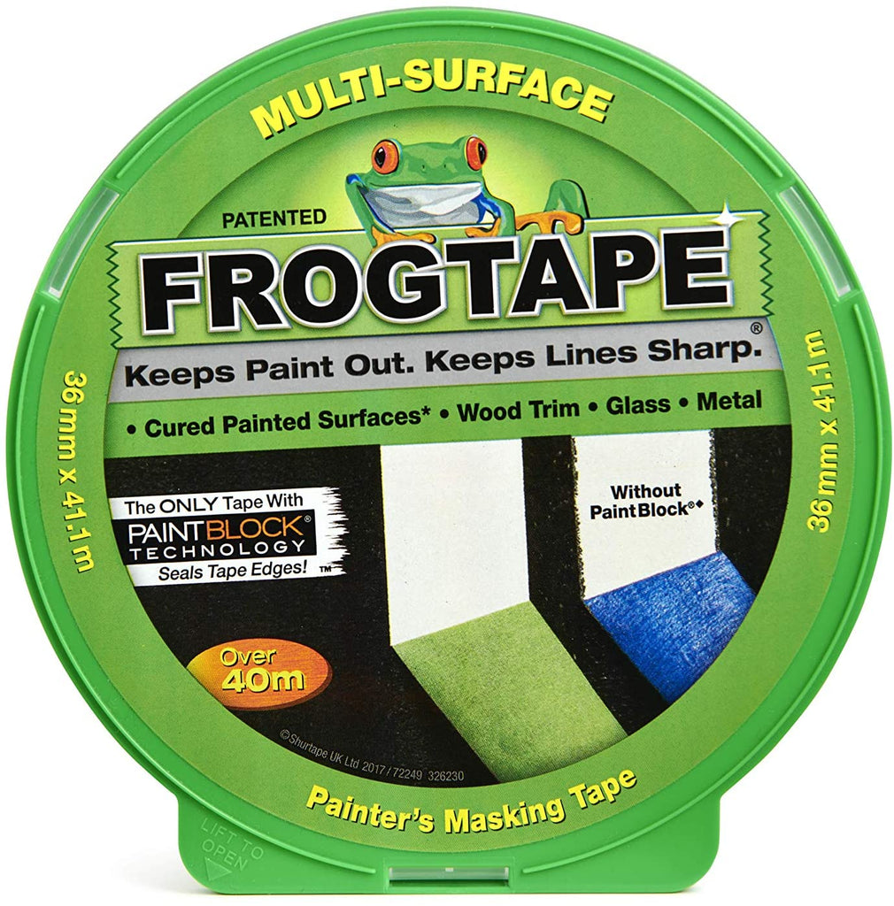 Multi-surface Frogtape 36mm x 41.1m