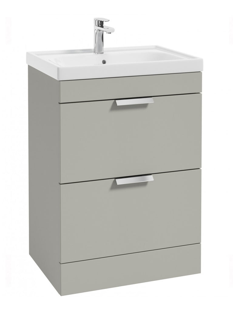 Stockholm Floor Standing Arctic Grey Matt Unit 500mm / 600mm