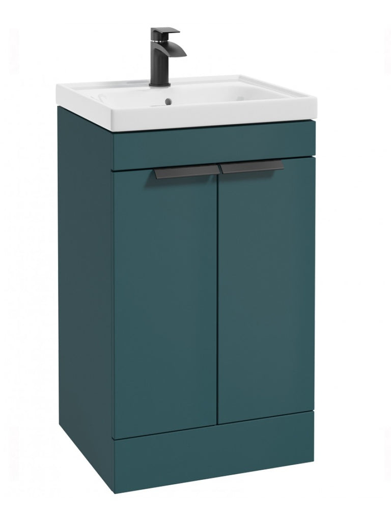 Stockholm Floor Standing Ocean Blue Matt Unit 500mm / 600mm