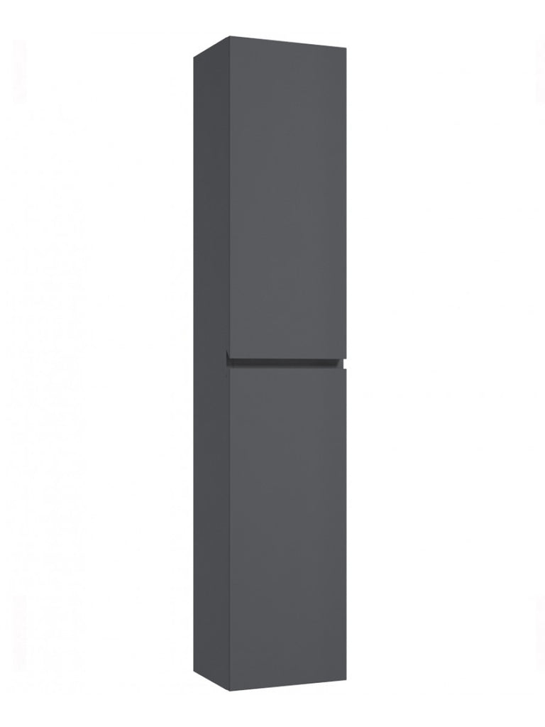 Smart Wall Hung Gloss Grey Wall Column 300mm x 1500mm x 240mm