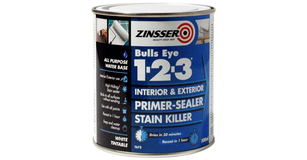 Zinsser Bulls Eye 1.2.3 Primer 500ml