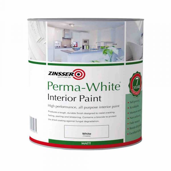Zinsser Perma-White Interior Matt 2.5L